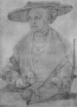 Porträt von Susanne von Brandenburg Ansbach