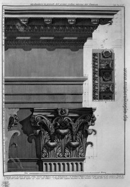 Modinatura in große innere Ordnung des ersten auf das Pantheon