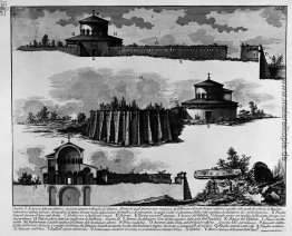 Die römische Altertümer, t. 2, Tafel XXII. Plan des Mausoleum vo