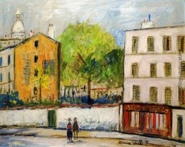 Straße in Montmartre