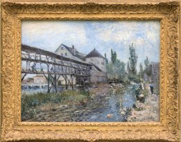 Watermill in der Nähe von Moret durch Alfred Sisley