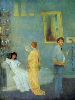 Whistler in seinem Atelier