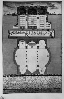 Die römische Altertümer, t. 2, Tafel XLIII. Riss und Aufriss ein