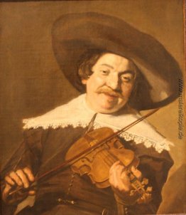 Daniel van Aken, der die Violine