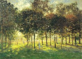 Die Promenade bei Argenteuil, Soleil Couchant