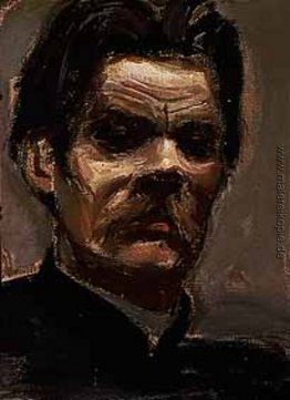 Porträt von Maxim Gorki