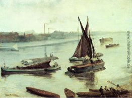 Grau und Silber Old Battersea Reach-