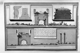 Die römische Altertümer, t. 4, Tafel XLI. Ansicht einer der Seit