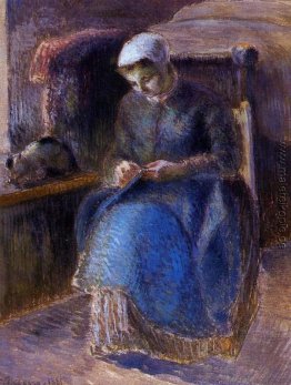 Woman Sewing