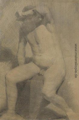 Man Seated Nude