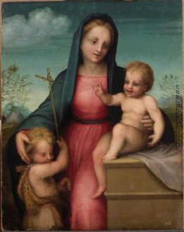 Madonna und Kind mit St. Johannes der Täufer