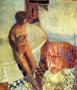 Nude von der Badewanne