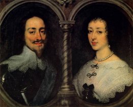 Charles I. von England und Henrietta von Frankreich