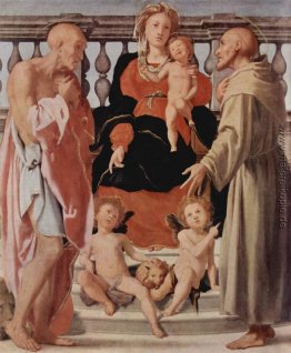 Madonna mit St. Franziskus und St. Jerome