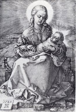 Madonna mit der Swaddled Infant