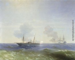 Battle of Dampfer Vesta und türkische Panzerschiff