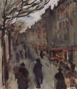 Boulevard in Paris