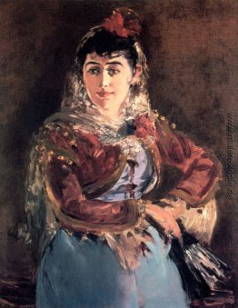 Porträt von Emilie Ambre in Rolle der Carmen