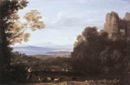 Landschaft mit Apollo und Mercury