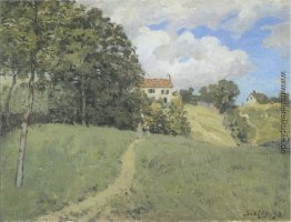 Landschaft mit Häusern