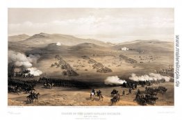 Angriff der leichten Kavallerie-Brigade, 25. Oktober 1854, unter