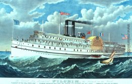 Der Steamer Pilgrim, Teil der "alten" Fall-River Linie