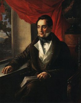 Porträt von P. N. Zubov