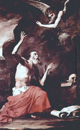 St. Jerome und der Engel des Jüngsten Gerichts