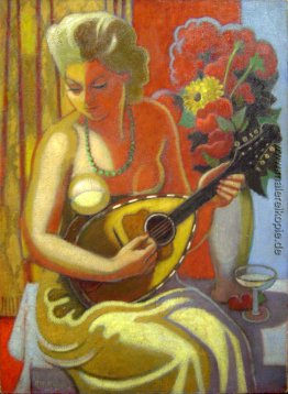 Jeune Femme à la Mandoline