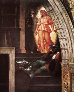 St Peter Escapes mit dem Engel, "von der Befreiung des Heiligen