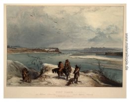 Fort Clark auf dem Missouri, Februar 1834, Platte 15 von Band 2