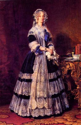 Porträt der Königin Marie Amelie von Frankreich