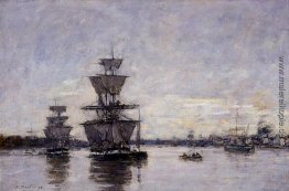 Der Hafen von Bordeaux