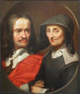 Porträt von Jacques Stella und ihre Mutter, Claudine de Masso