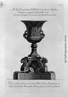 Antike Vase aus Marmor (Villa Albani)