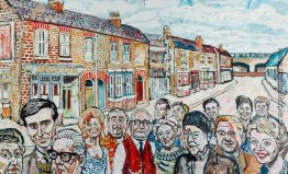 Original Cast des ITV Serienschauspiel "Coronation Street"