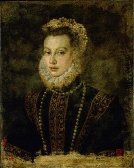 Porträt der Königin Elisabeth von Spanien