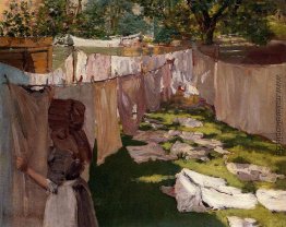 Wash Day - A Garten Reminiscence von Brooklyn