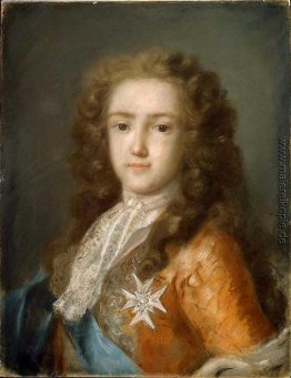 Porträt von Louis XV als Dauphin