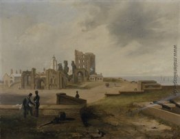 Tynemouth Priory aus dem Osten