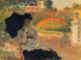 Camille Monet im Garten