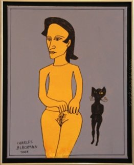 Nude und Katze