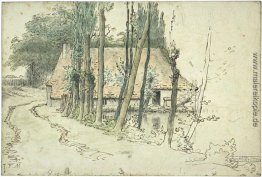 Umgebung von Vichy, Haus in der Nähe des Wassers