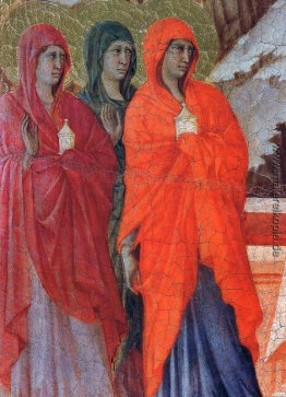 Die drei Marien am Grab (Fragment)