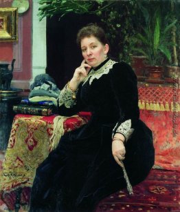 Portrait des Philanthropen Olga Sergejewna Aleksandrova-Heinz