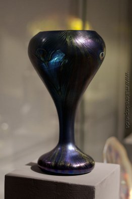 Peacock dekorative Vase