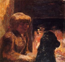 Frau mit Hund (auch als Marthe Bonnard und ihr Hund bekannt)