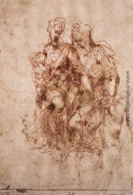 St. Anne mit Jungfrau und das Kind Christus