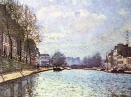 Blick auf den Canal Saint Martin