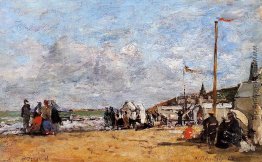 Trouville, Beach Scene